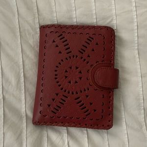 Red cleobella wallet